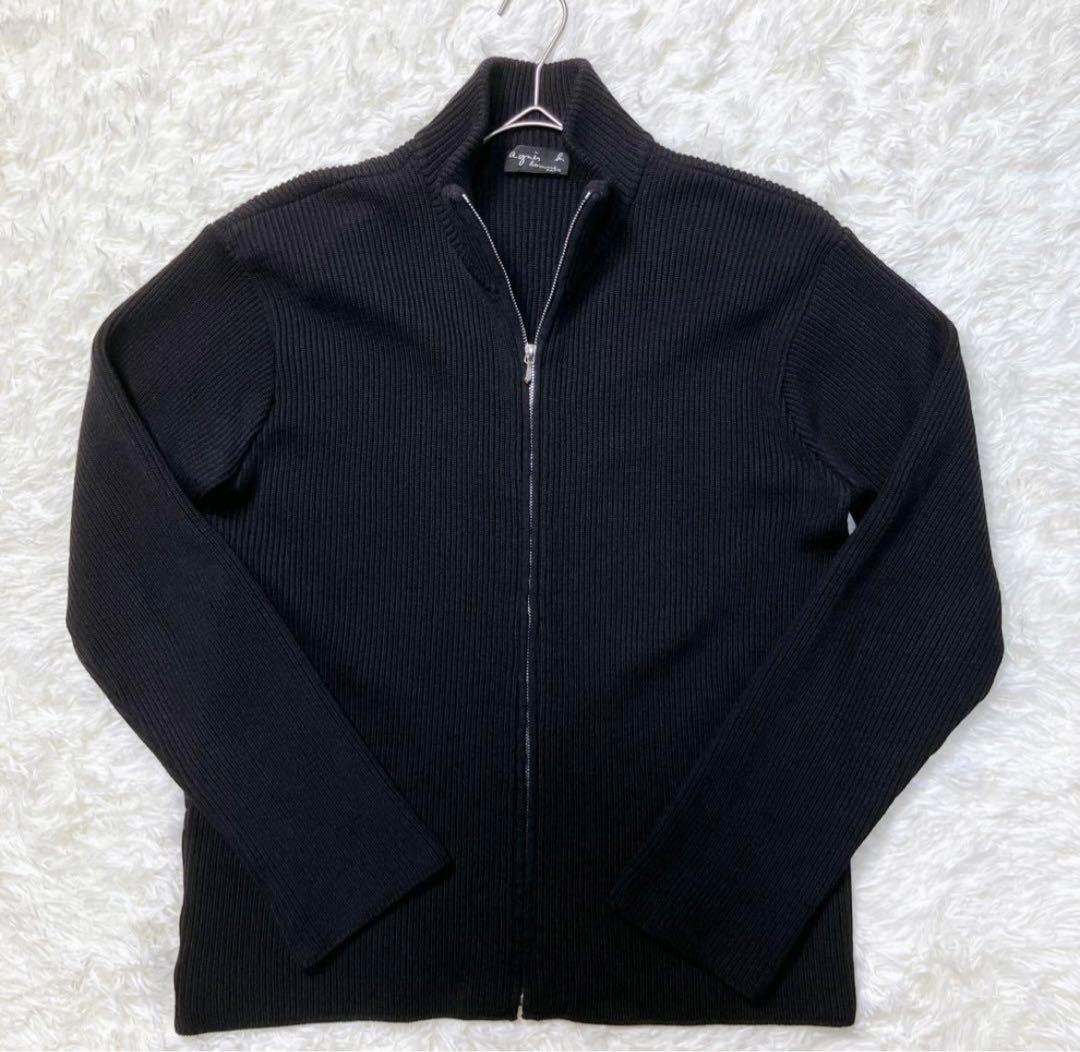 90s/フランス製/agnès b. HOMME PARIS/ドライバーズニット