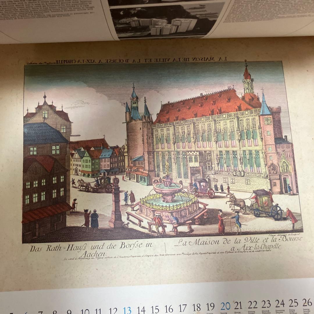 超希少　1973年　ドイツ複製画コレクション　カレンダー