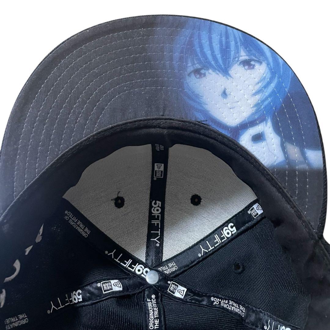 激レア エヴァンゲリオン ニューエラ 59FIFTY 綾波レイ 大きめサイズ