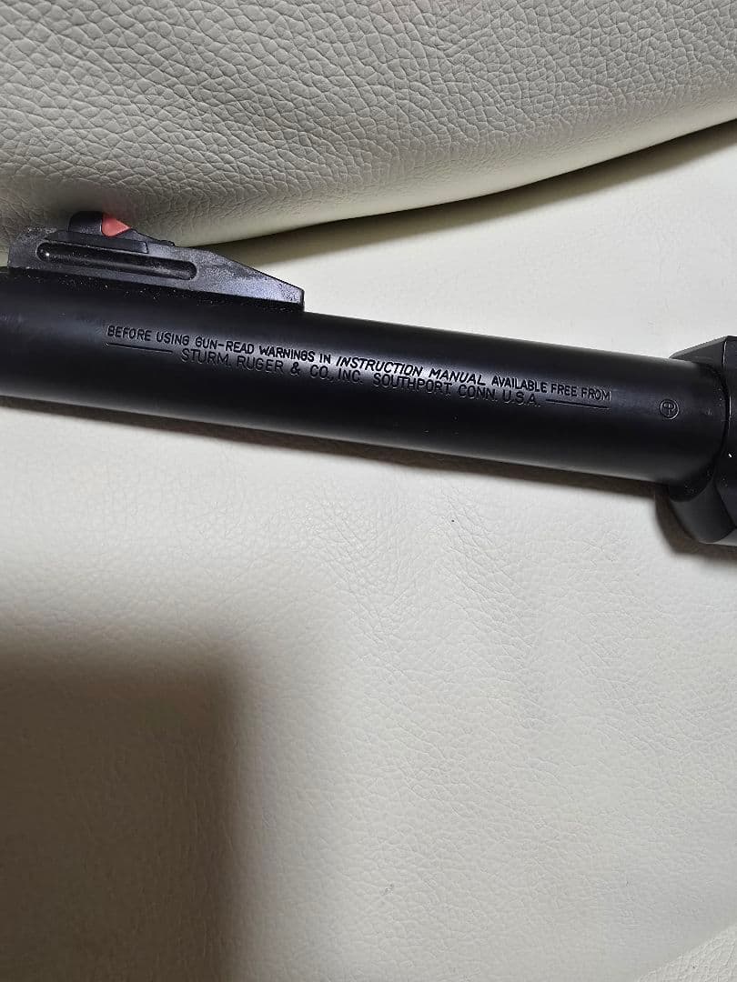 RUGER スーパーレッドホークガスリボルバー 6発装填