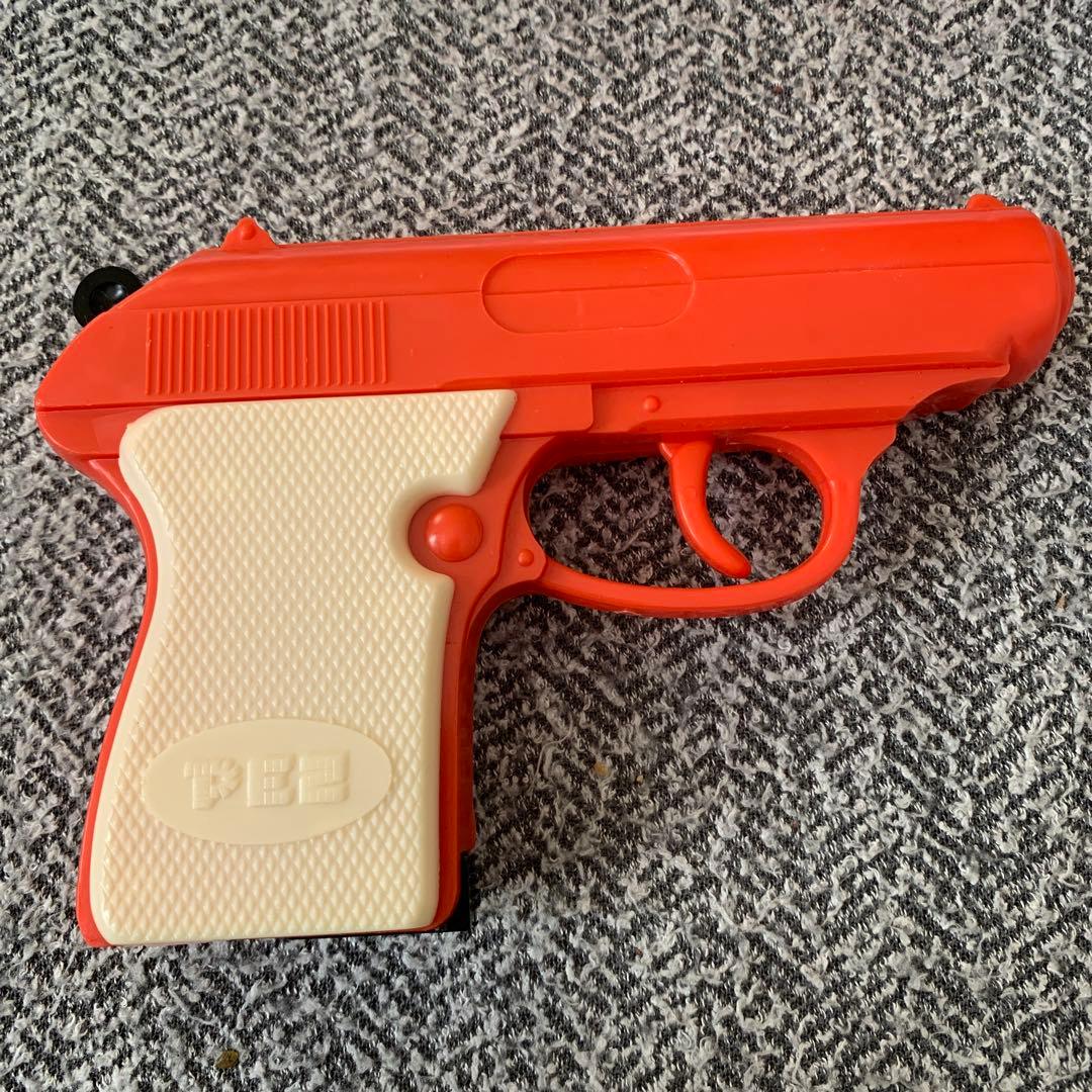 PEZ キャンディー シューター オレンジ色 1960's