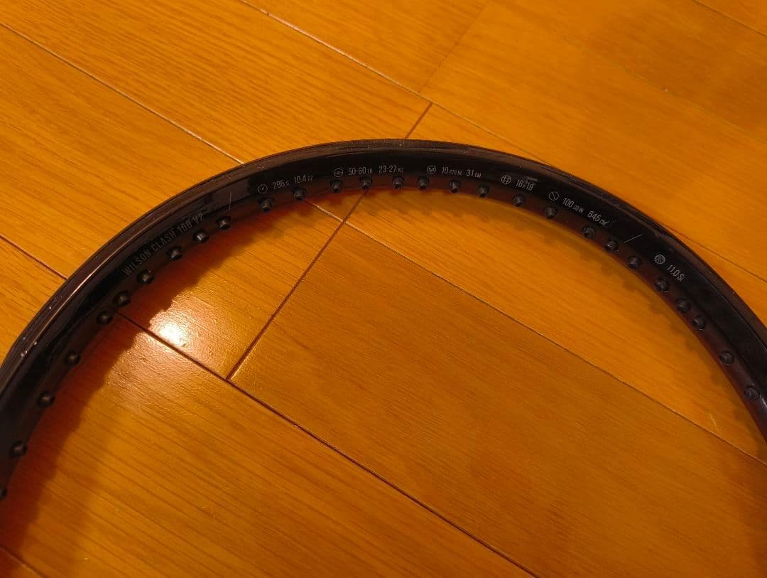 【さすけ】Wilson CLASH 100 V2.0 NOIR