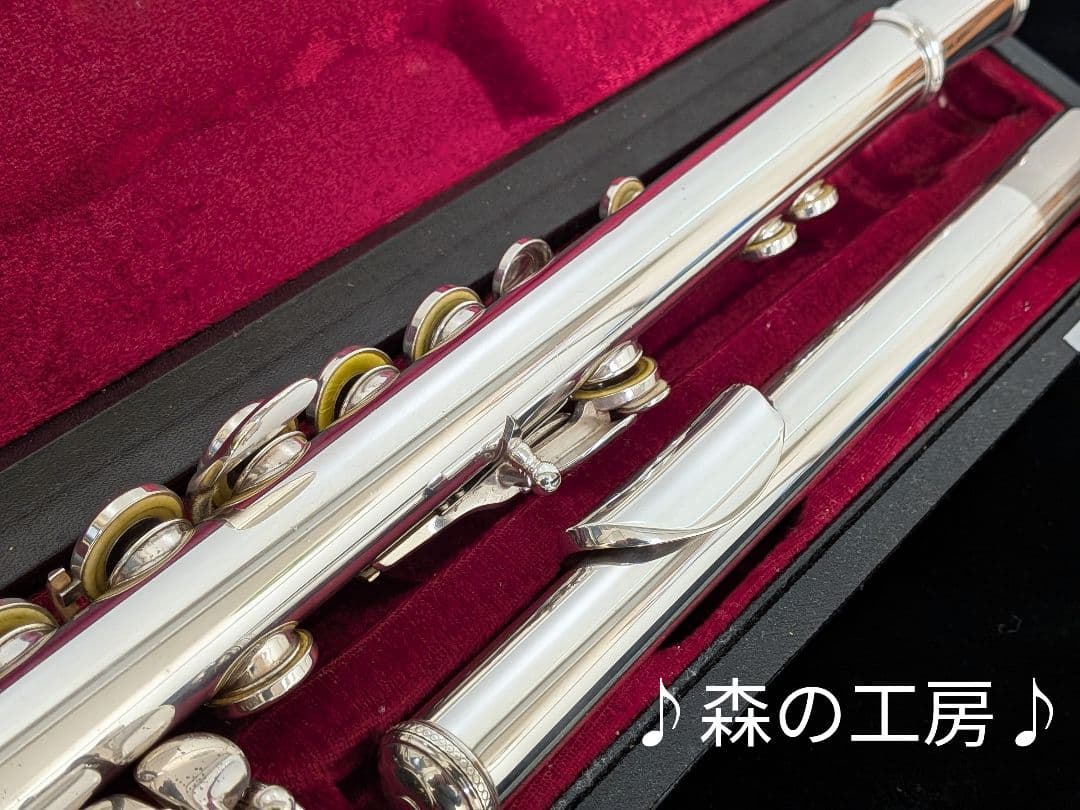 中古フルート専門店‼️部活応援‼️リップ銀 ヤマハフルートYFL351S Eメカ