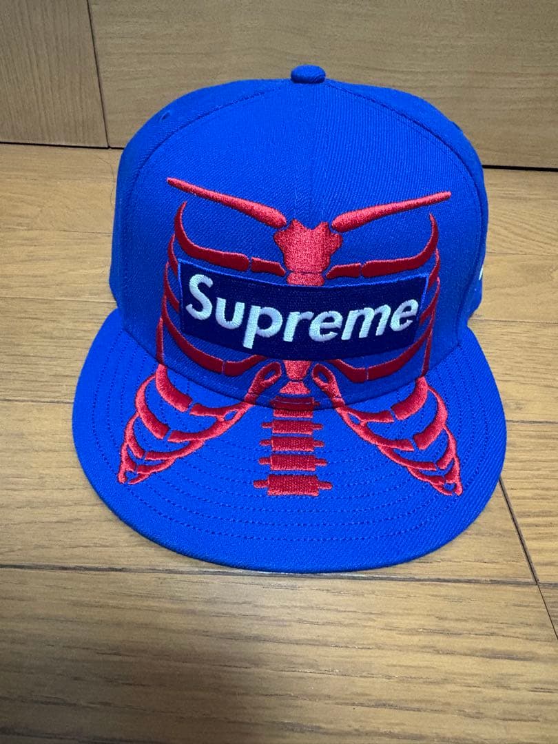 帽子 Supreme bones box logo new era