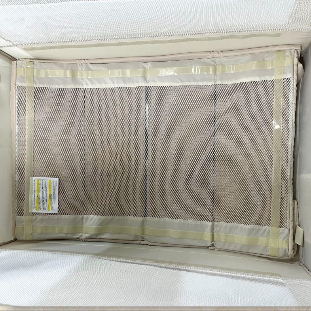 良品 アップリカ(Aprica) 折り畳みミニベビーベッド ココネルエアープラス