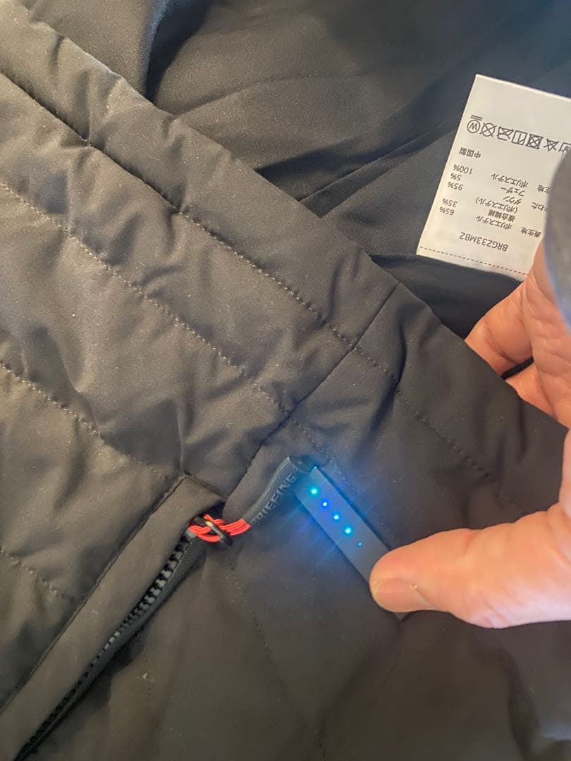 BRIEFING GOLF×TAION コラボダウン　電熱ダウンL