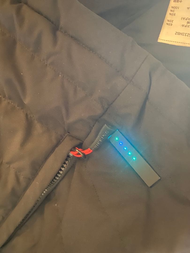 BRIEFING GOLF×TAION コラボダウン　電熱ダウンL