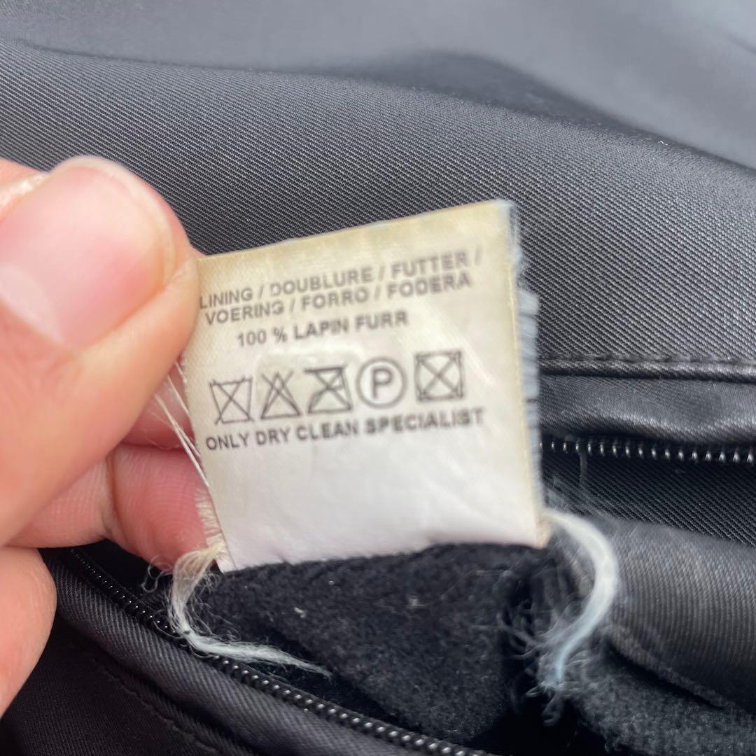 ARMANI COLLEZIONI ラビットファー　ジャケット　コートopium