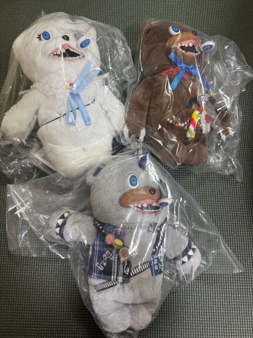 ハミクマ　USJ ぬいぐるみ　Sサイズ　3点セット