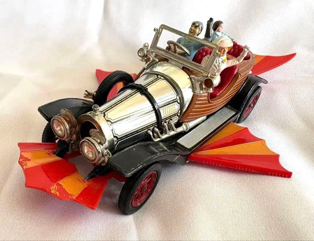 【希少・当時物】コーギー製 チキチキバンバン ミニカー ギミック稼働品