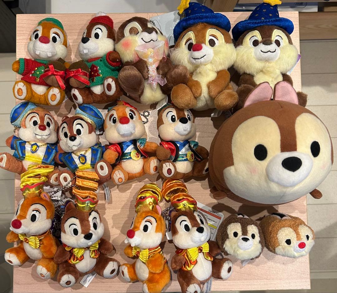 チップとデール ぬいぐるみセット