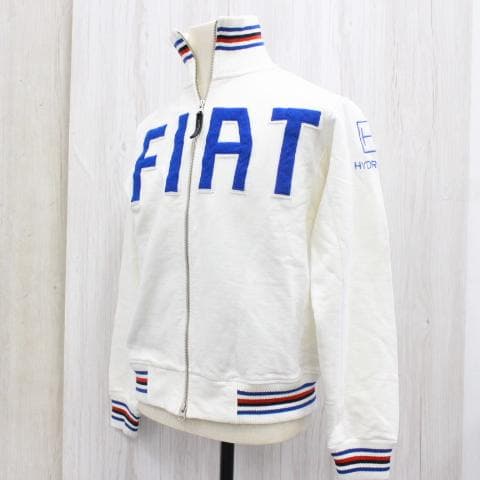 ◇レア HYDROGEN×FIAT Wジップスウェット ホワイト Mサイズ