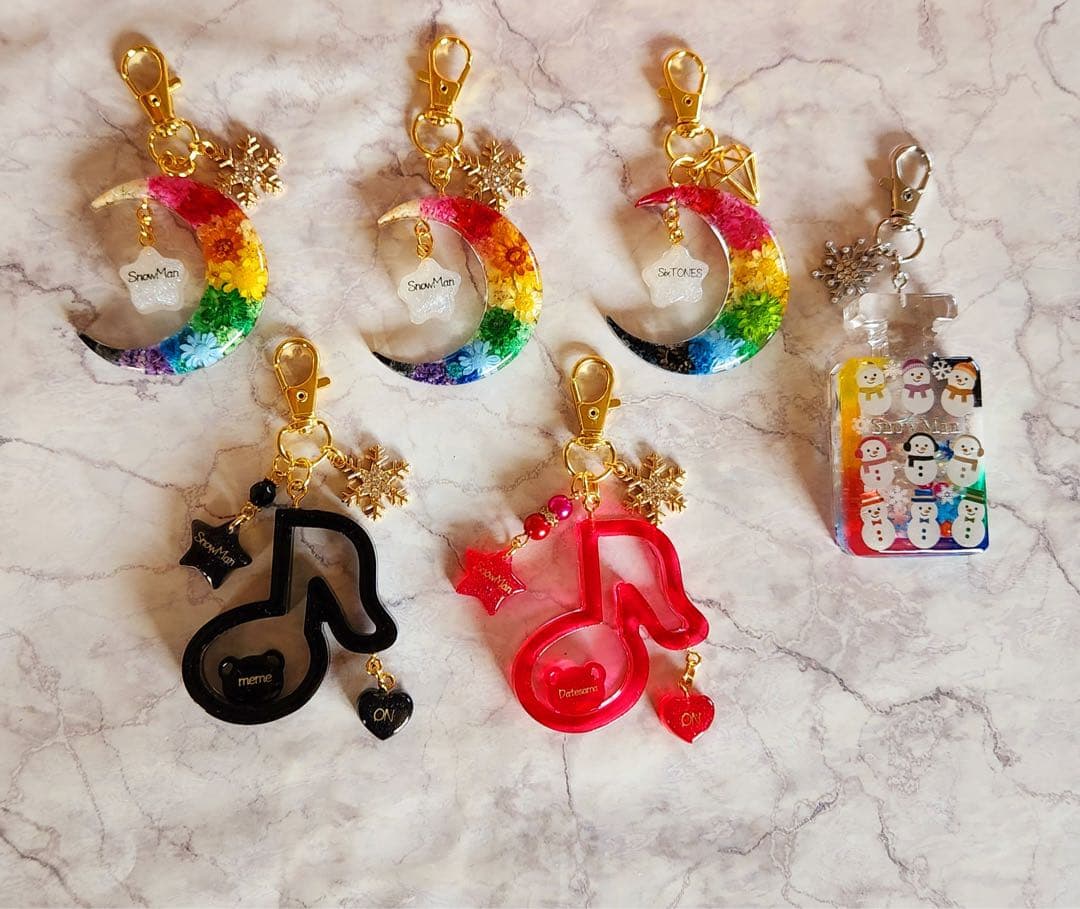 Myosotis　ムーンキーホルダー