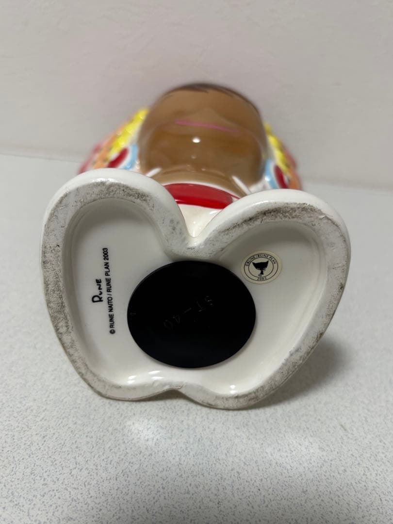 内藤ルネ インディアン 貯金箱 RUNE 人形 昭和レトロ デッドストック