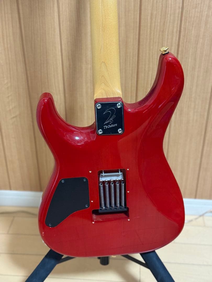 T’s guitars ST-24 Red 24フレット ステンレスフレット