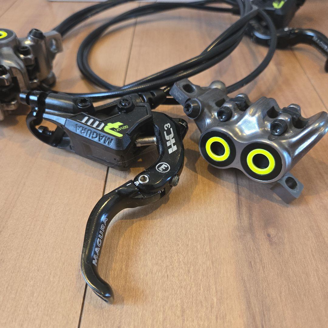 MAGURA MT7 前後ブレーキ HC3レバー換装