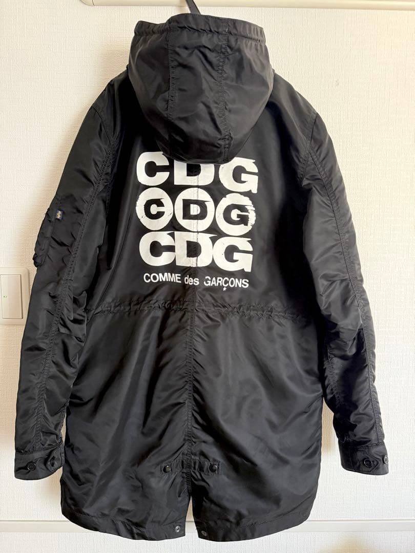 ※限定※ CDG(コムデギャルソン)×Alphaモッズコート