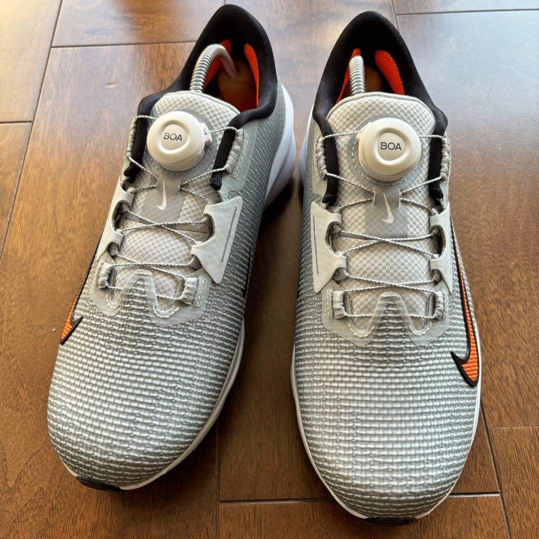 美品 NIKE ゴルフシューズ インフィニティツアー BOA 2 ワイド 26㎝