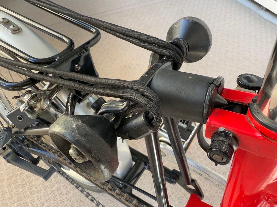 BROMPTON 折りたたみ自転車 3段変速　レッド