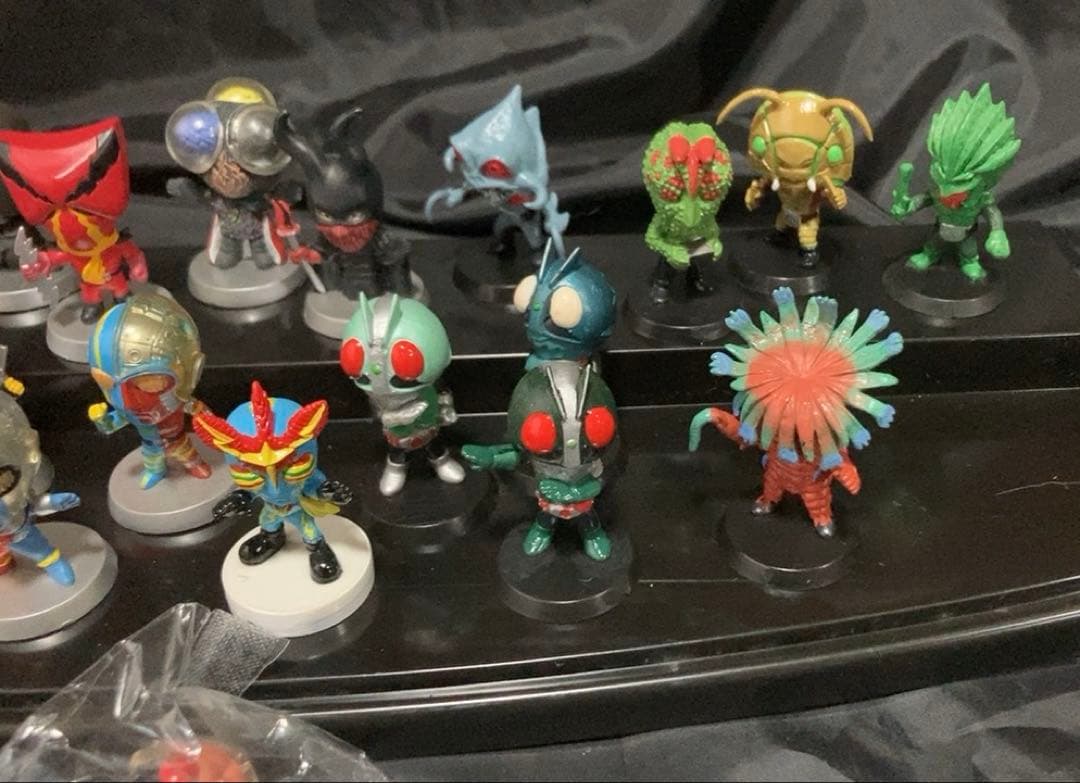 特撮ヒーローズ　仮面ライダー　人造人間キカイダー&０１　イナズマン　２０体セット