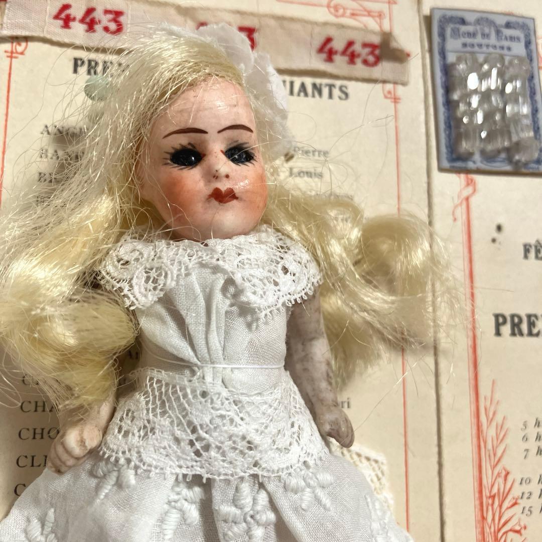 フランスアンティークミニョネット　プレゼンテーションシート　フレンチミニョネット