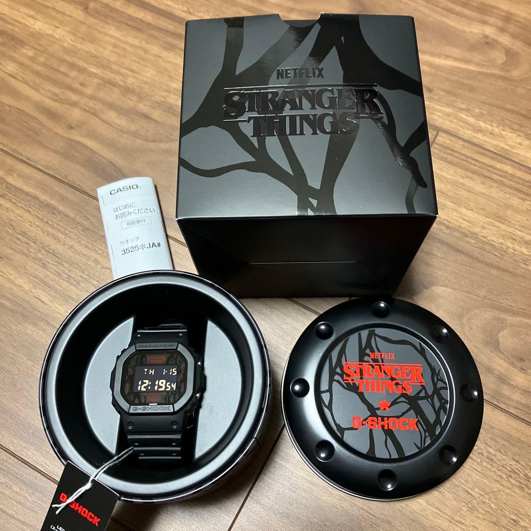 Stranger ThingsコラボレーションモデルDW-5600STT-1JR