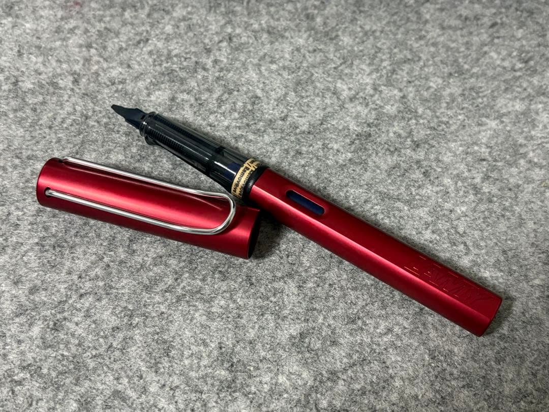 LAMY 万年筆 アルスター ルビー 2011年限定色 ニブ無し