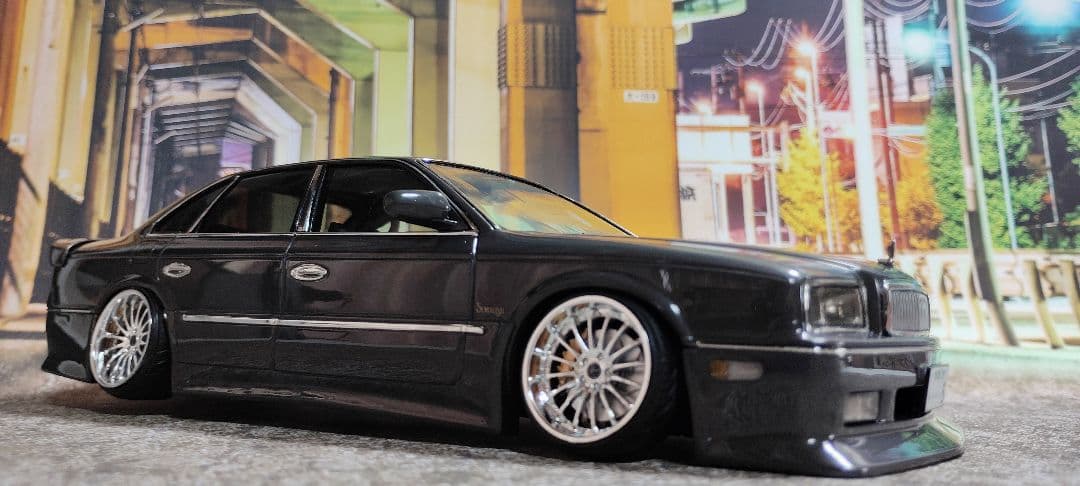 アオシマ プラモデル 1/24 プレジデント 完成品