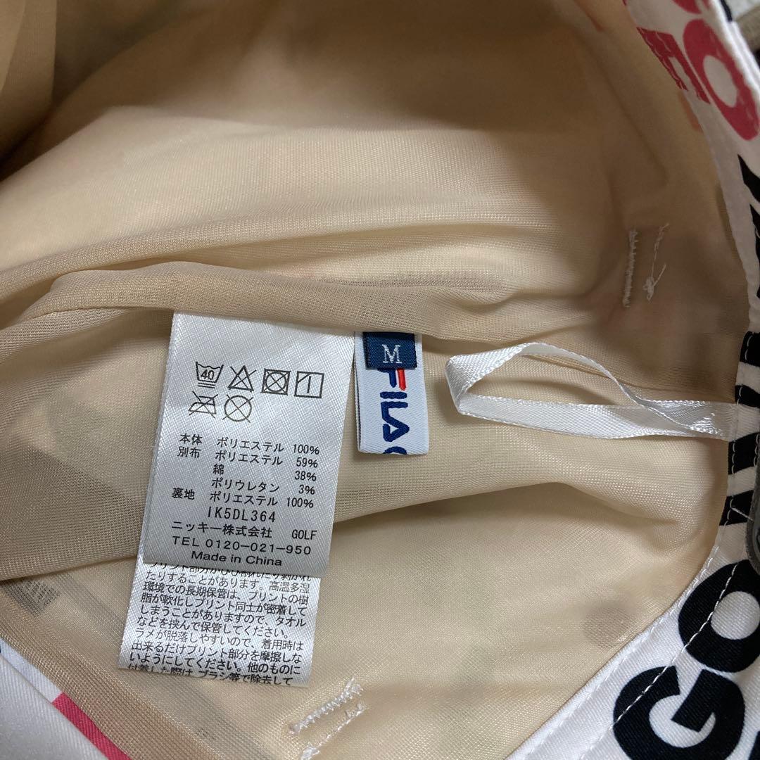 フィラゴルフ 上下セットアップ　半袖ゴルフシャツL ショートパンツM