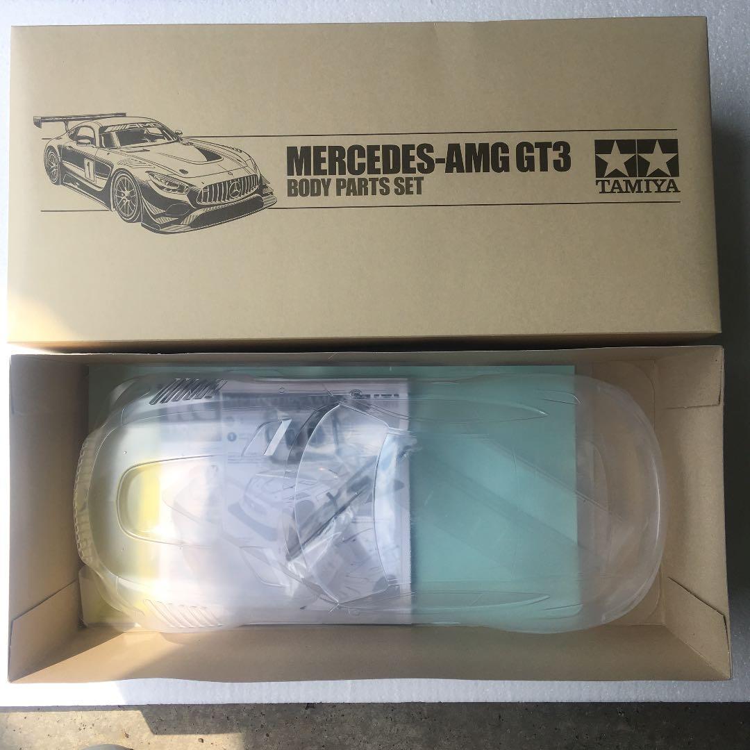 タミヤ MERCEDES-AMG GT3 スペアボディセット 51590
