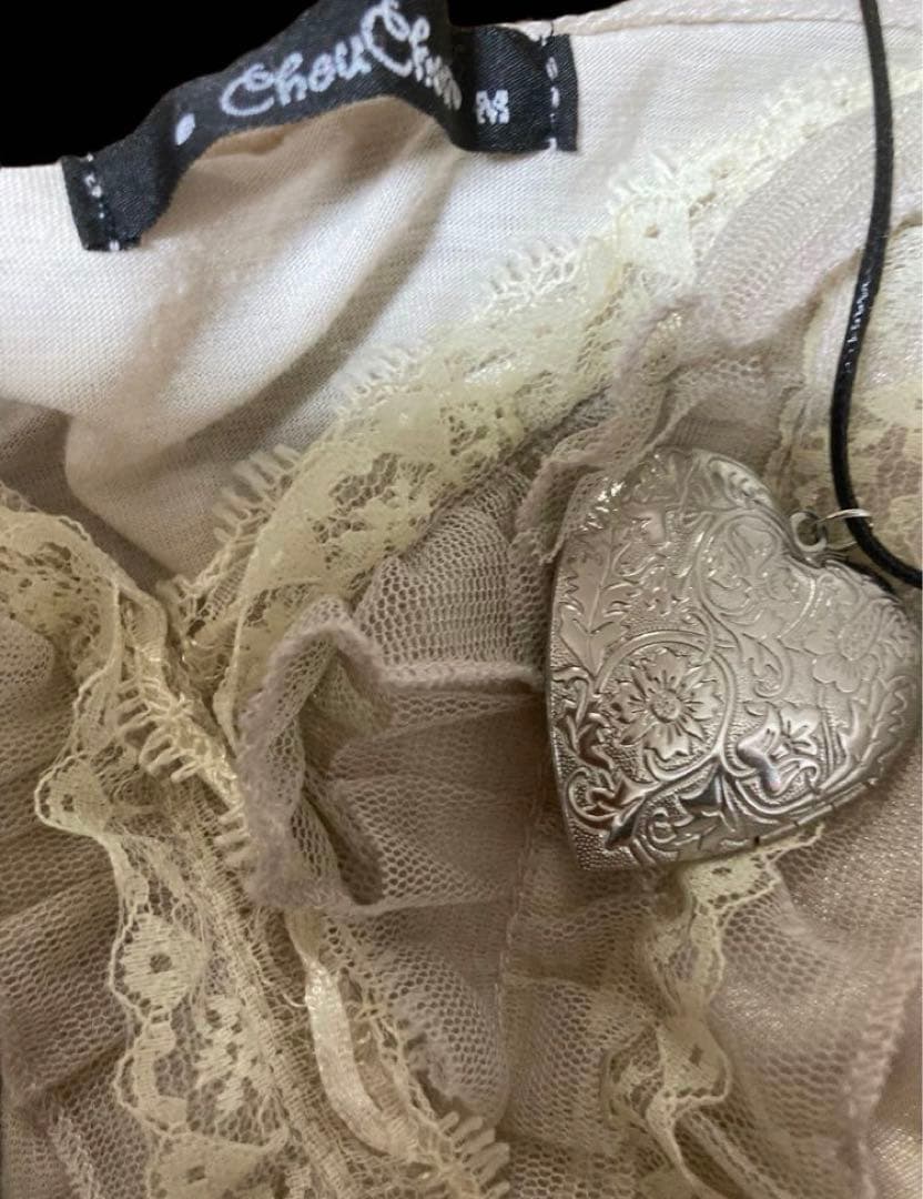 レア白ふりふり姫ギャルy2kフェアリーグランジロック古着屋ゴシックレースフリル