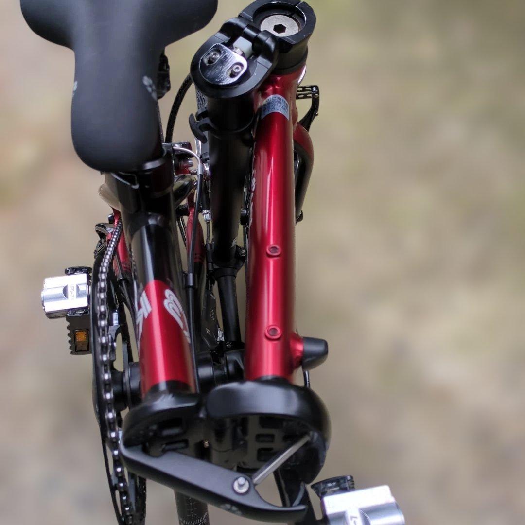 DAHON K３レッド×ブラック