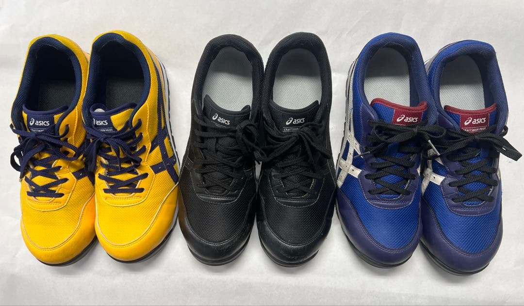 アシックス ウィンジョブ CP201 サイズ27.5 CP201 安全靴 3足