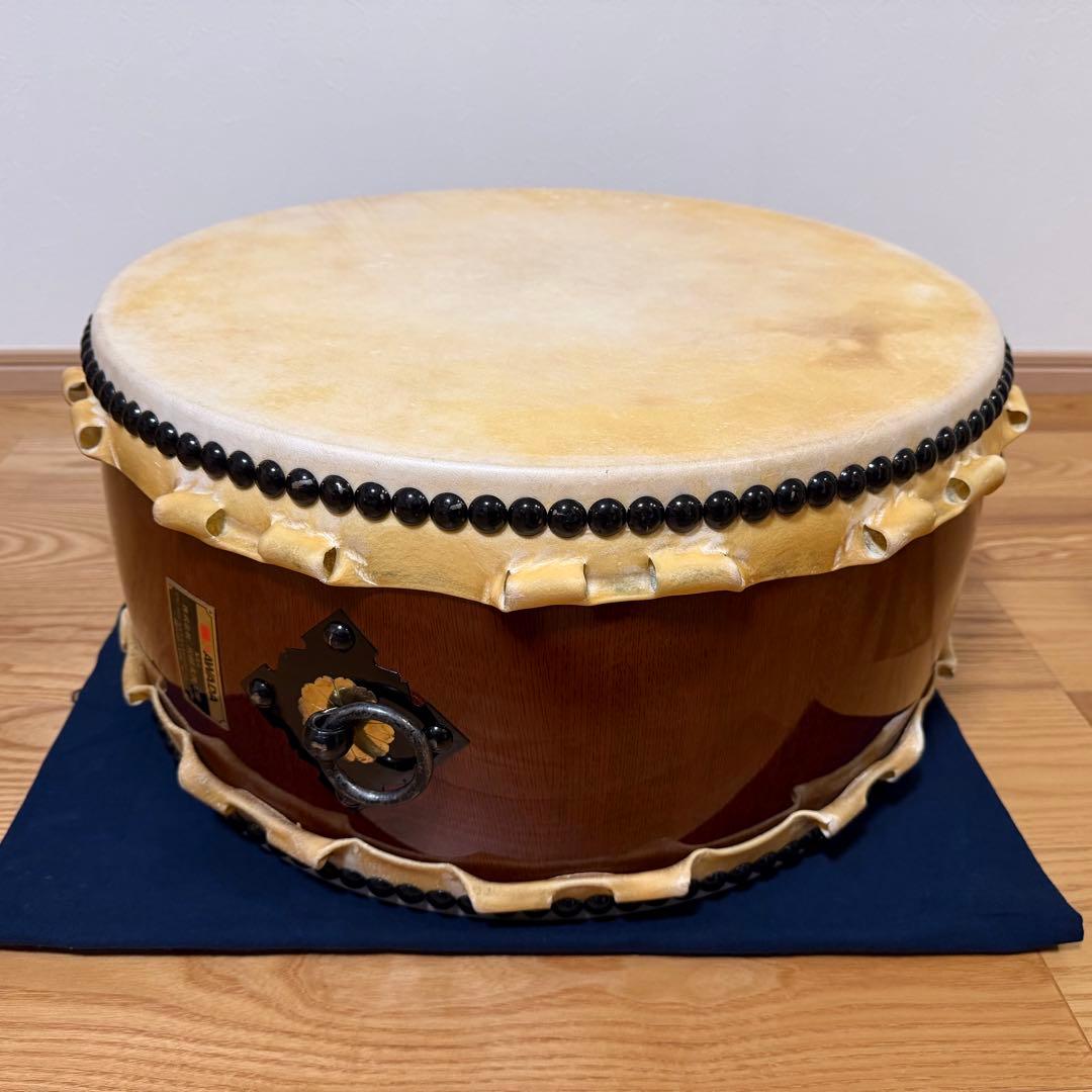 [たつ]平太鼓（川田太鼓）ケースつき（浅野太鼓製）