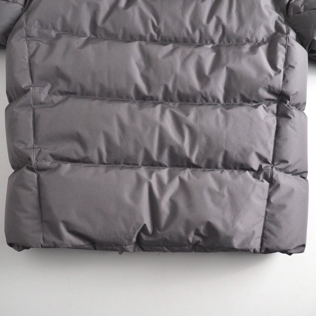 ラルフローレン　ダウンジャケット　フーデッド　グレー　肉厚　グレー　美品