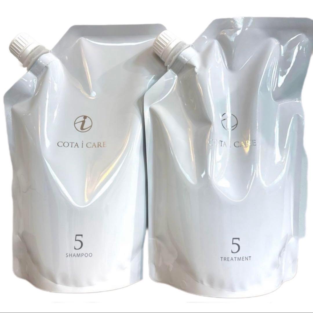 COTA 5 シャンプー & トリートメント セット750ml 750g