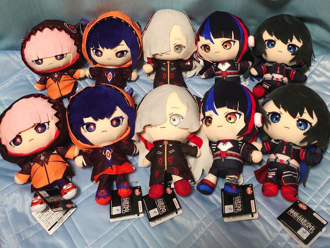 (タグ有)10点 神椿市建設中。 ココぎゅっと！ぬいぐるみ 全５種✕２体