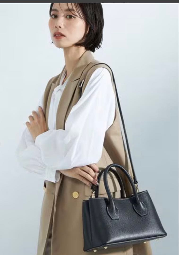 【新品】＜MARCO BIANCHINI＞ ボックス ボストン 2WAY バッグ