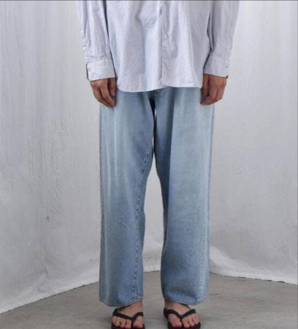 comoli 5 ポケット ブリーチ デニム 21AW サイズ2 美品