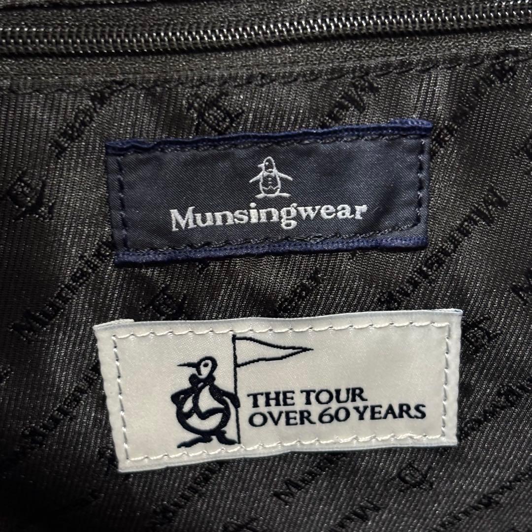 【美品】マンシングウェア 60周年 鈴木英人 トートバッグ キムハヌル サイン有