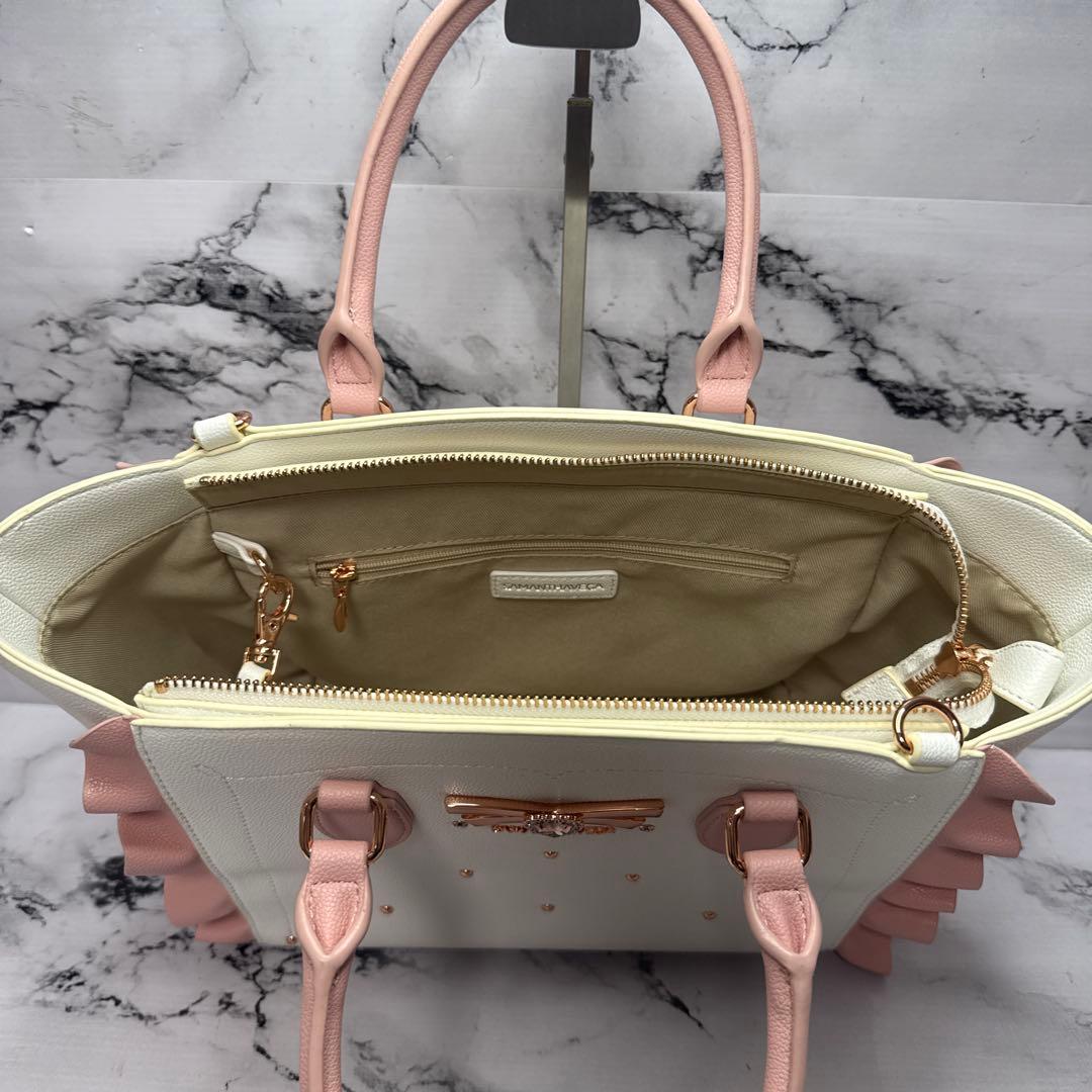 (未使用品)大人気、サマンサベガ、2wayバッグ、フリル、人気色、限定色、完売品