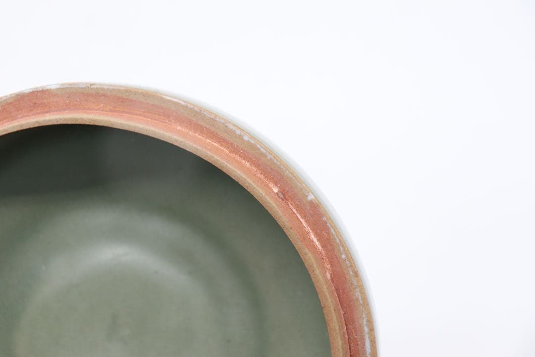 中国　青磁蓋物　青磁　送料込み0406