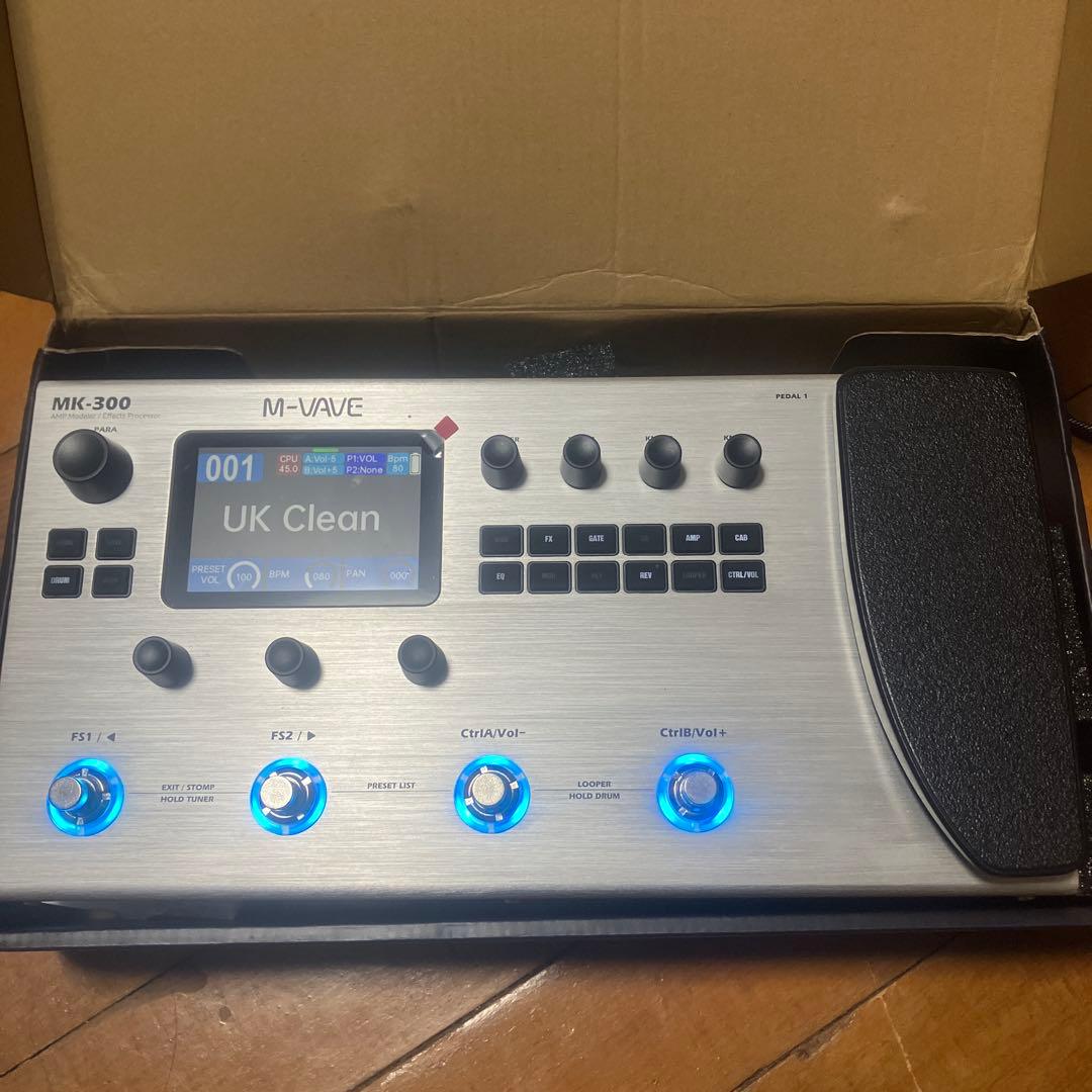 M VAVE MK-300 エフェクトプロセッサー　マルチエフェクター