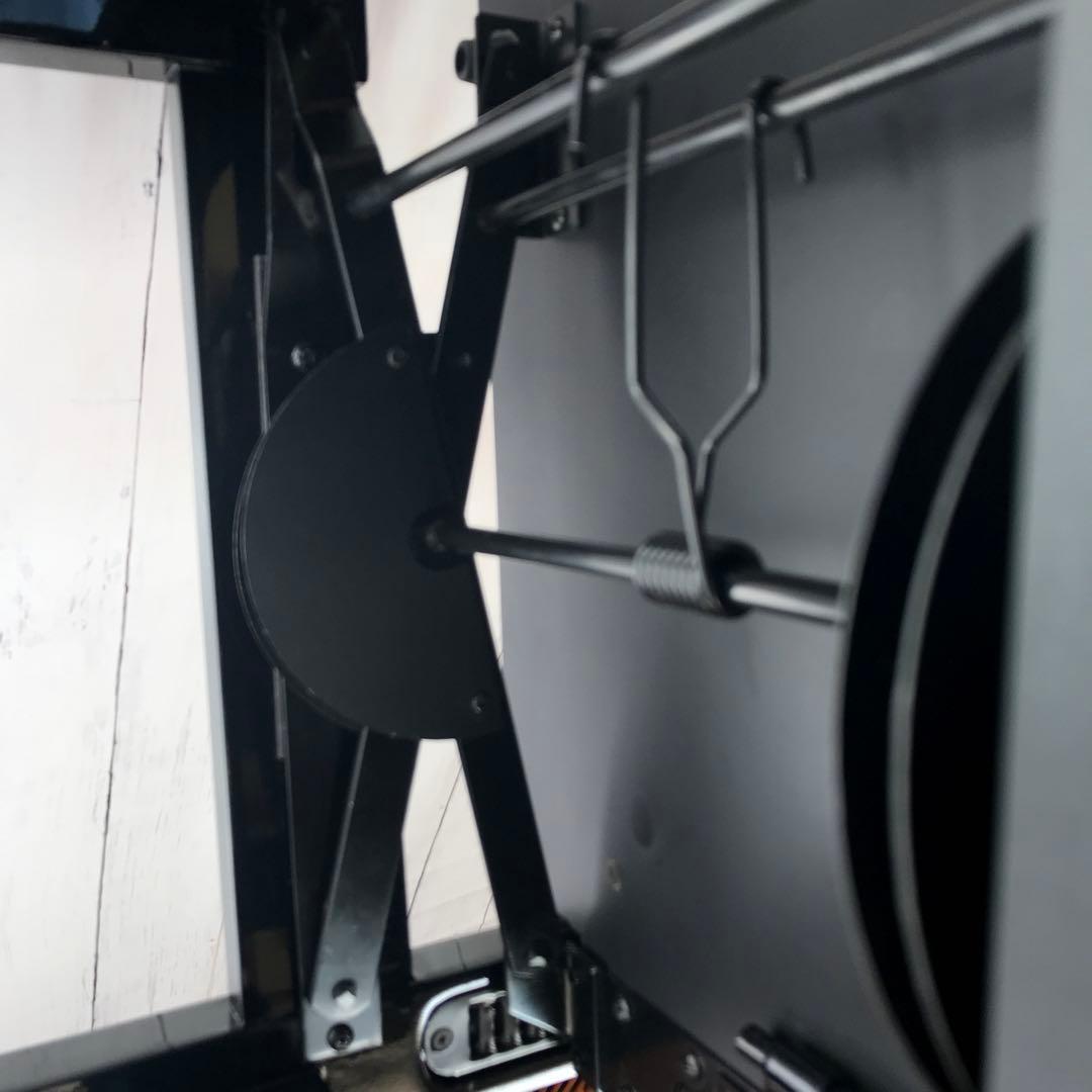 美品✨ピアノ椅子 座面高さ調整可 座面クッション入り