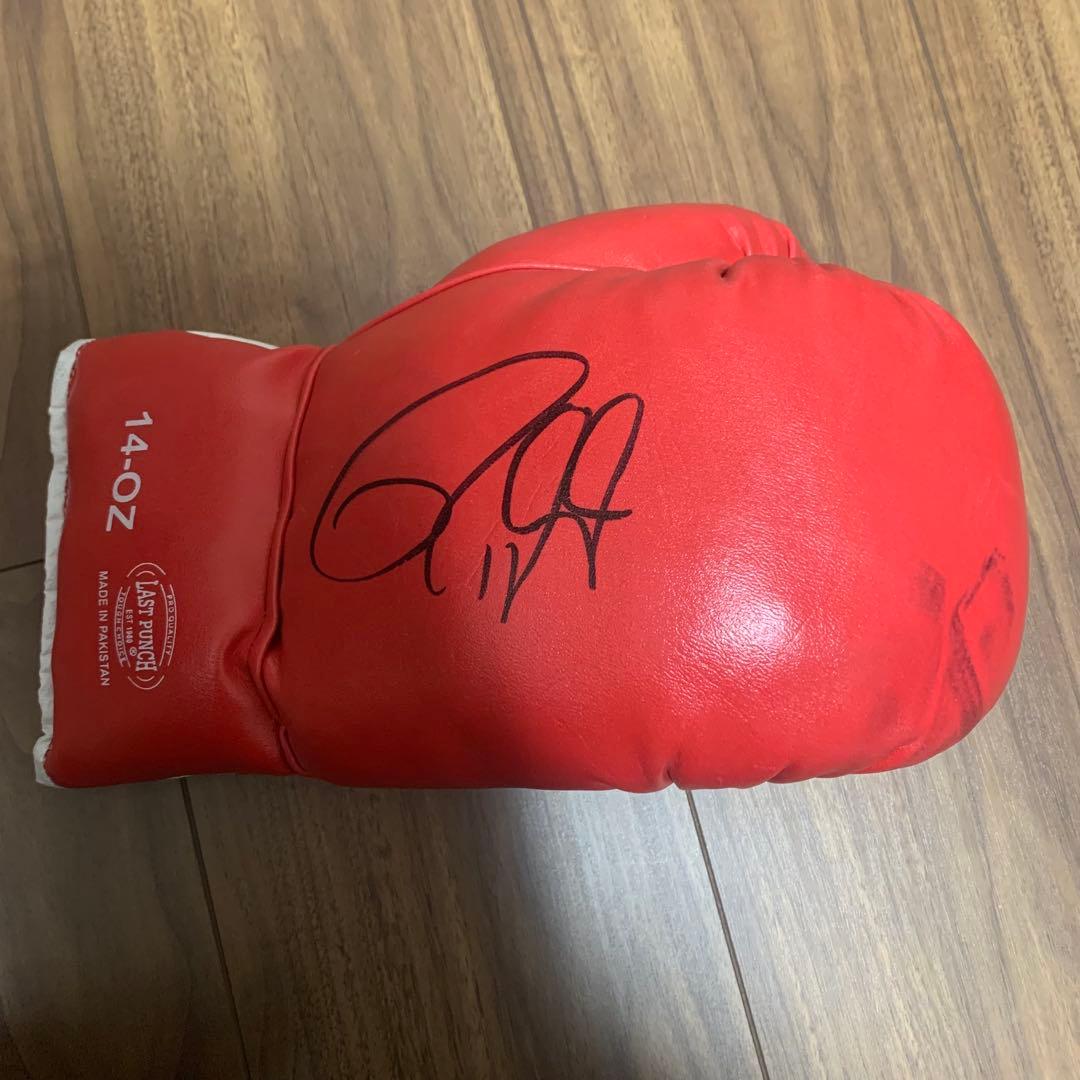 本物 roy jones ロイ ジョーンズ 直筆サイン グローブ