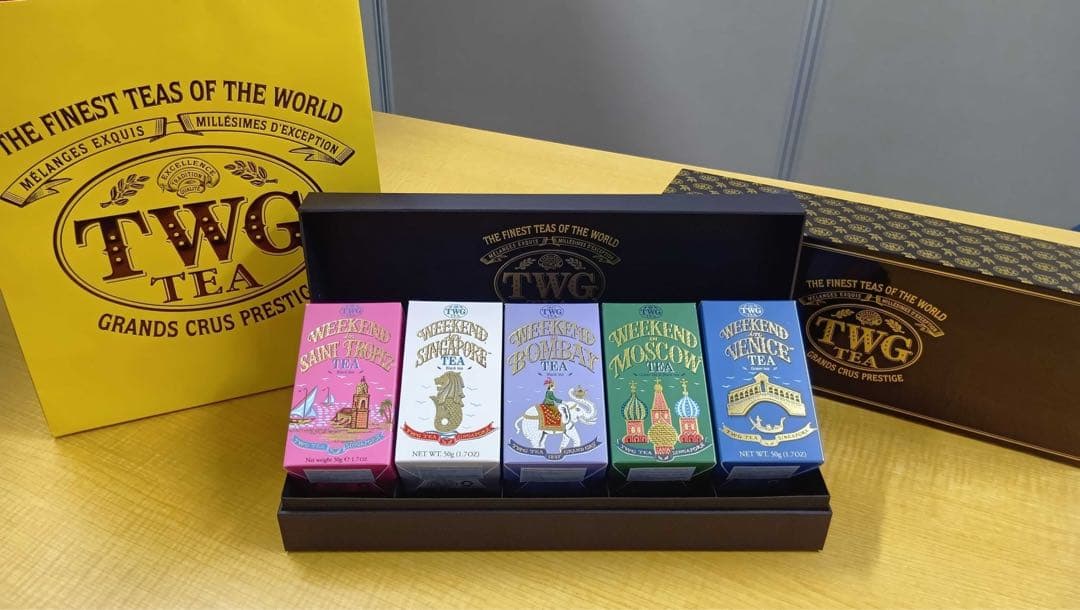 TWG Tea 限定 Weekend コレクション 5缶セットギフト箱未開封