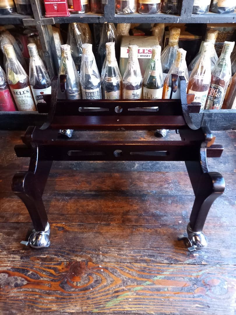 レア　ヴィンテージ　バー　ドリンク　キャリー　オープン　キャビネット　ボックス