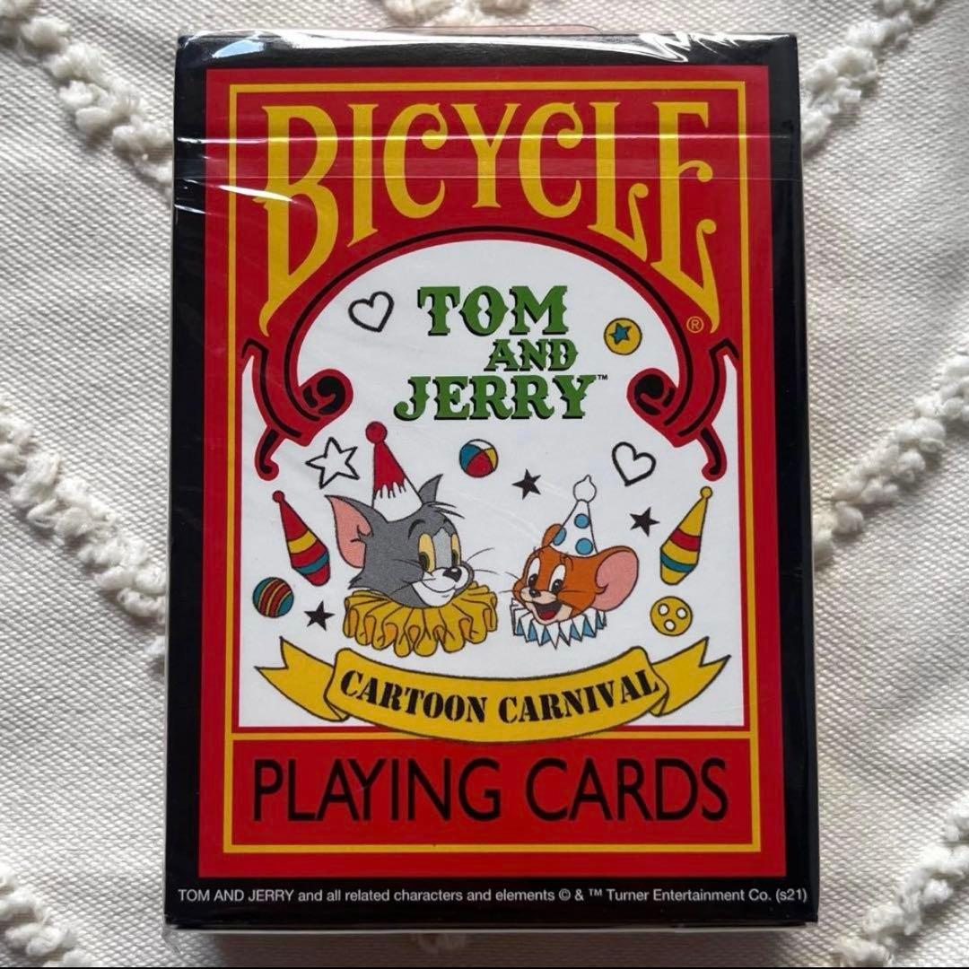 完売品トムとジェリー トランプBICYCLECARTOONCARNIVAL