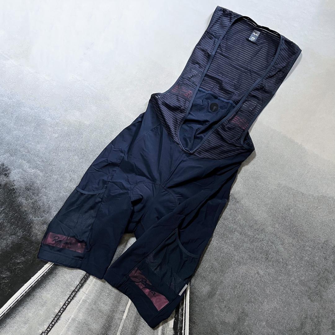 Rapha メンズ ブルベ カーゴ ビブショーツ Lサイズ ポケット付 ネイビー