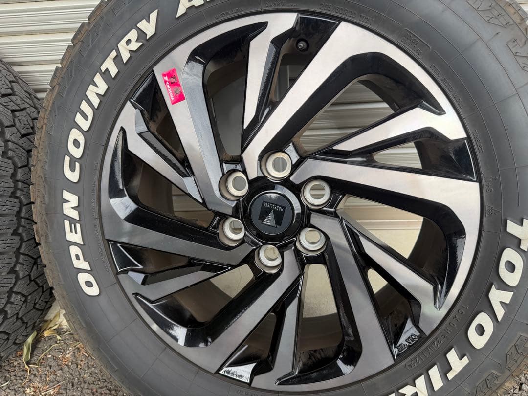 ランドクルーザー250モデリスタアルミホイールセット　20インチ